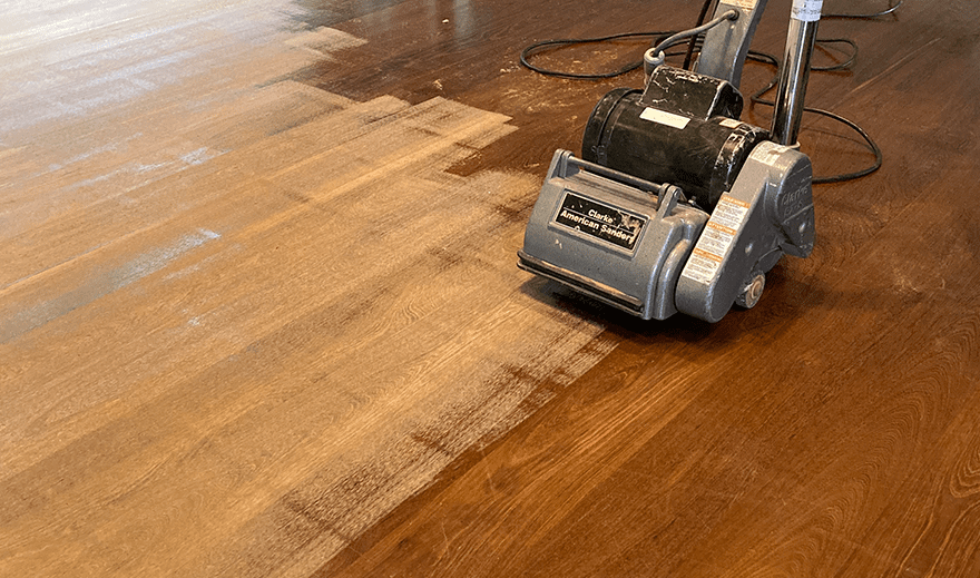 Piso Madera Maciza Pulido